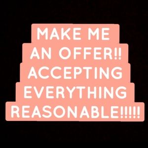 ACCEPTING MOST OFFERS